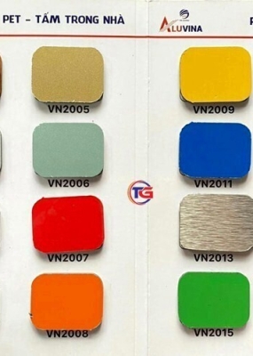 Tấm alu ốp tường