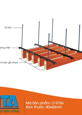 Lam treo trần trang trí LT-9756