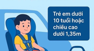 Ghế ô tô cho bé BMT – Quy định bắt buộc từ 01/01/2026 cha mẹ cần biết