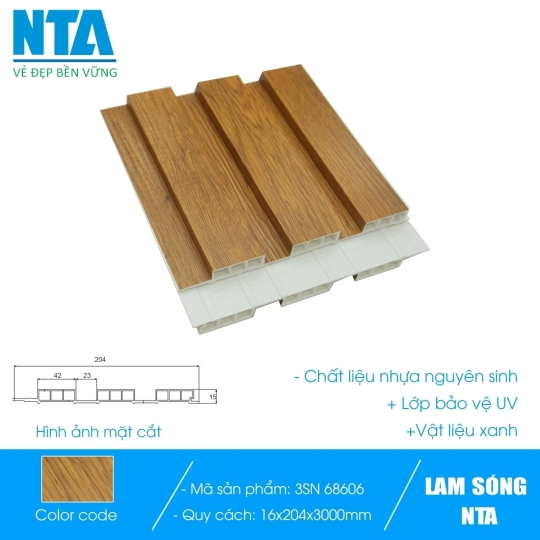 Lam 3 sóng nhỏ NTA-68606