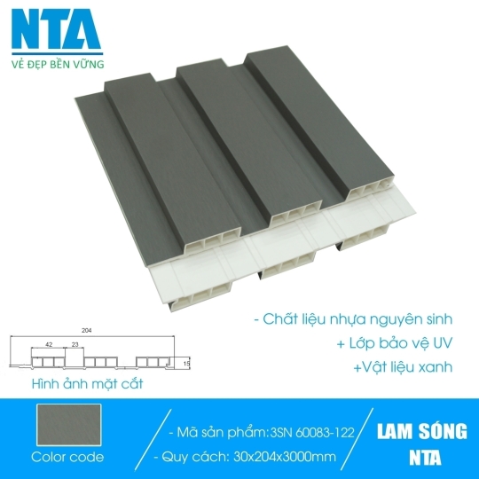 Lam 3 sóng nhỏ NTA-60083-122